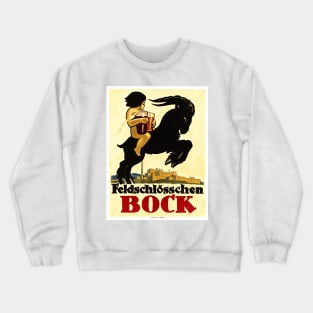 FELDSCHOLOSSCHEN BOCK BEER Swiss Alcohol Vintage Crewneck Sweatshirt